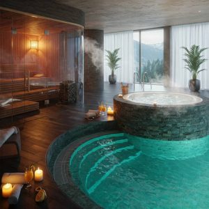 استخر ،سونا وجکوزی