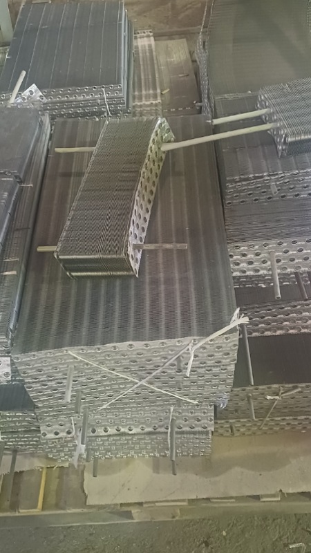 فین آلومینیوم موج سینوسی در ابعاد و ردیف های متنوع