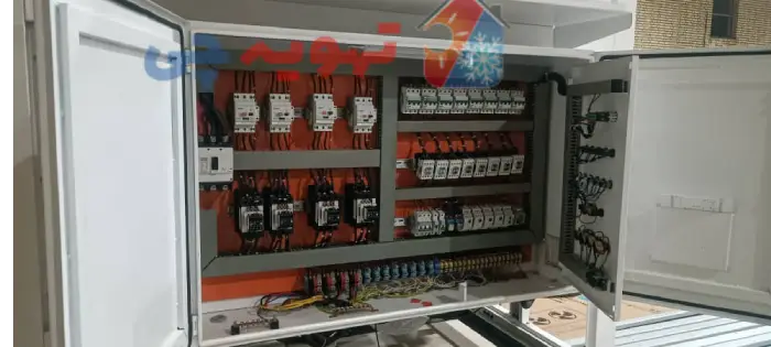 چیلر هواخنک 120 تن دو مدار