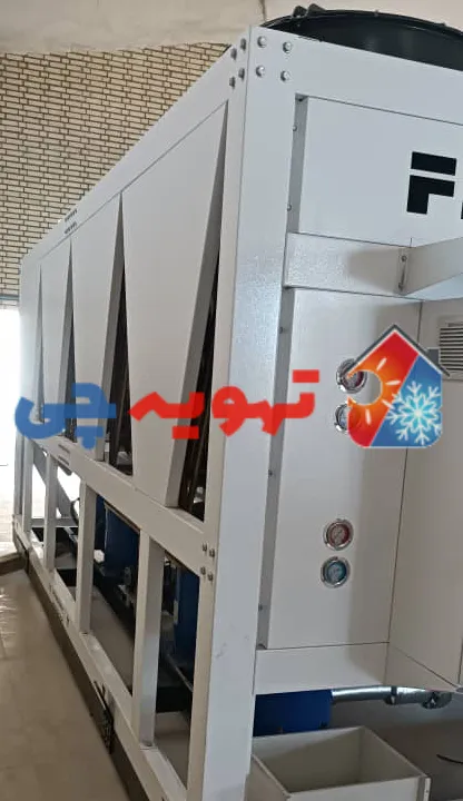 چیلر هواخنک 120 تن دو مدار